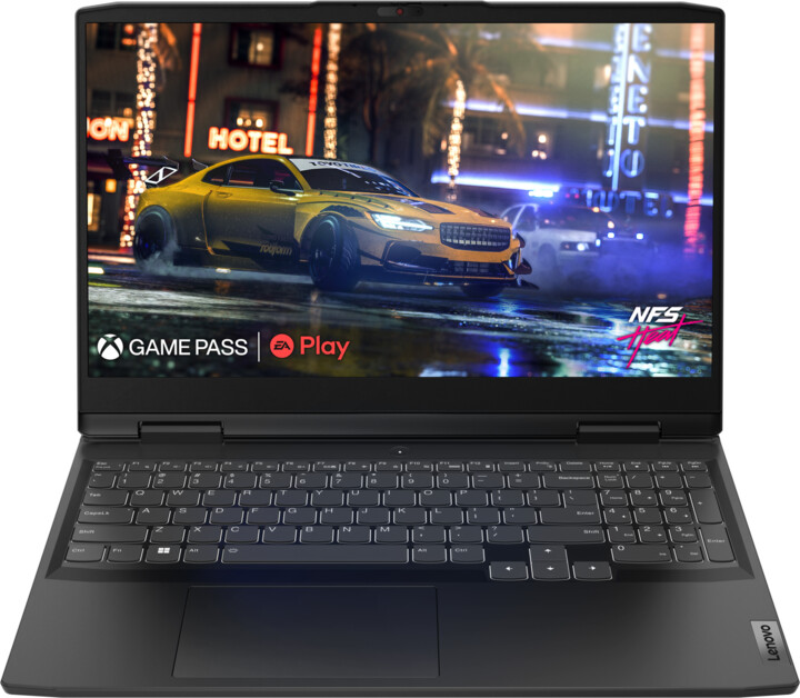 Laptop Lenovo Gaming 3-15ARH7 15.6" FHD, AMD Ryzen 5 7535HS, 16GB RAM, 512GB SSD M.2, NVIDIA GeForce RTX 4050 6GB, pa OS, hiri