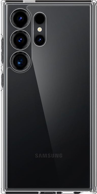Mbështjellës telefoni Spigen Ultra Hybrid, për Samsung Galaxy S24 Ultra, transparent