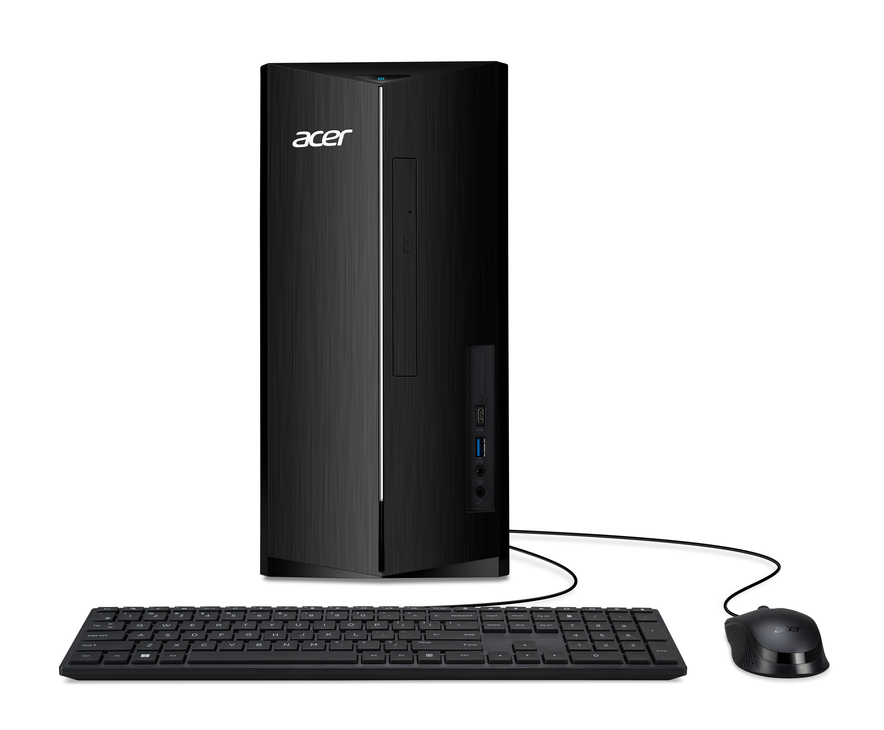 Десктоп компјутер Acer Aspire TC-1785_EX, Intel Core i5-14400F, 16GB RAM, 512GB M.2 SSD, NVIDIA RTX 3050, црн