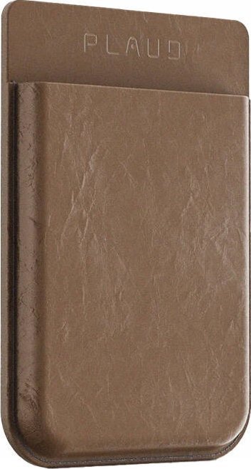 Магнетна навлака за диктафон Plaud Note, заштитен додаток, кафеава
