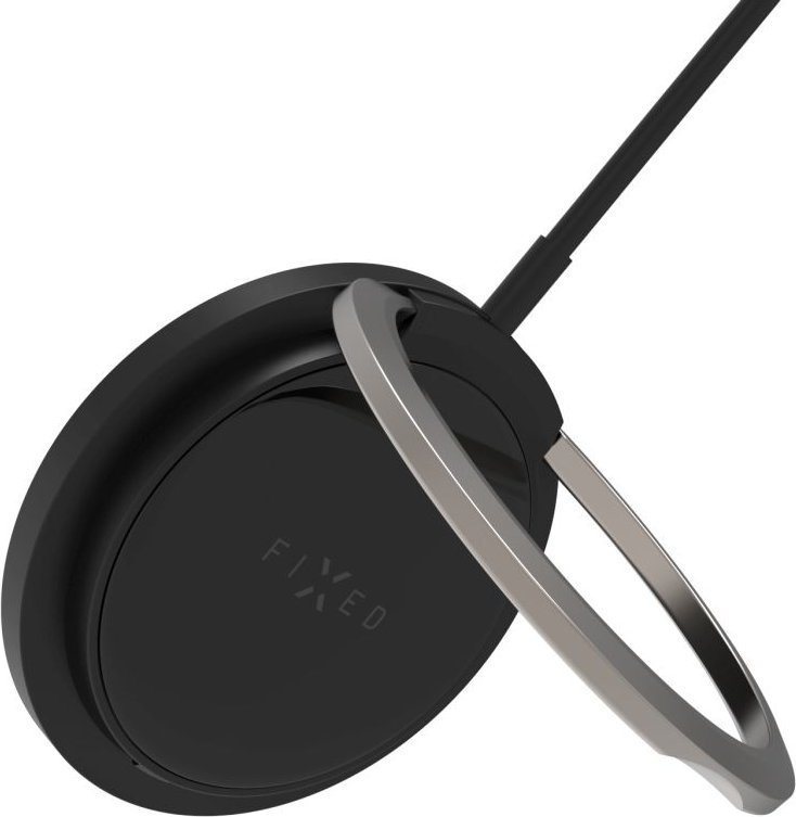 Безжичен полнач FIXED MagPad 2, 15W, со MagSafe, со држач, црн