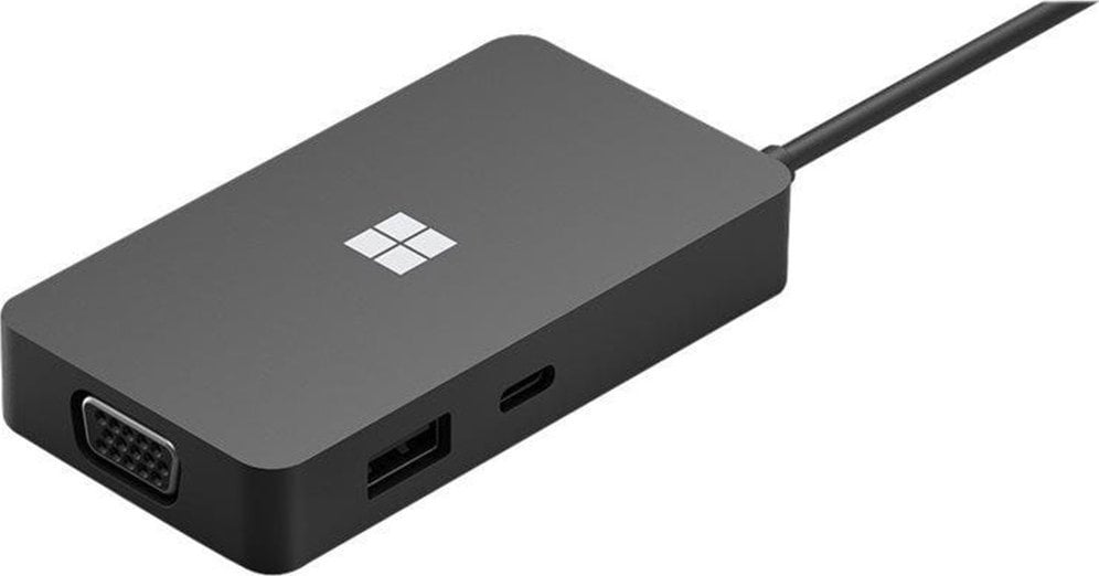 Dok USB C Microsoft Surface Travel Hub 1E4 00002, shumëporta, portativ, gri