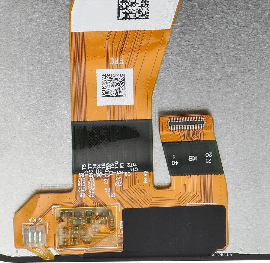 Екран за телефон Samsung Galaxy A05 A055, LCD, екран на допир, црн