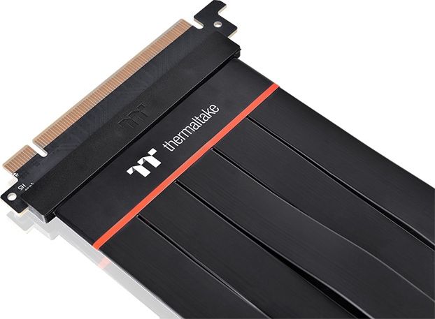 Kabllo Thermaltake TT Premium PCI-E 4.0, 600mm, e zezë