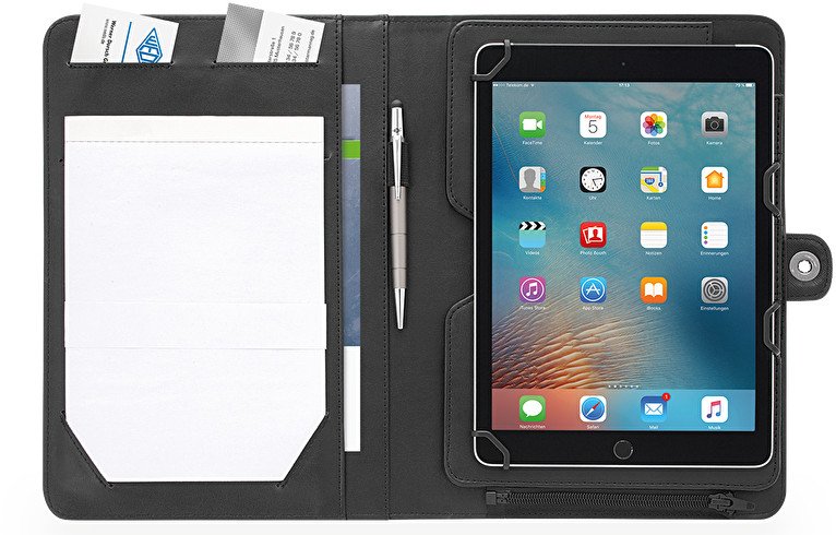 Mbajtëse tableti Accento Organizer, 9.7" deri 10.5", universale, e zezë