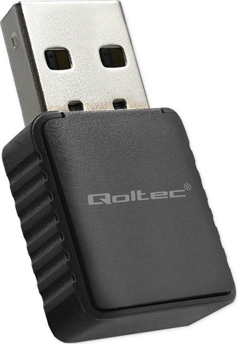 Adapter WiFi Qoltec Ultra Fast Dual Mini, USB 3.0, 2.4 GHz 5 GHz, i zi