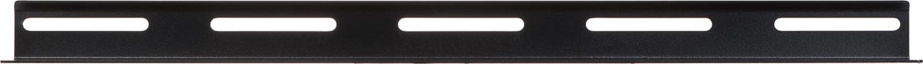 Shinë montimi DELTA A19PR B/800, për kabinet RACK 19", çelik, e zezë