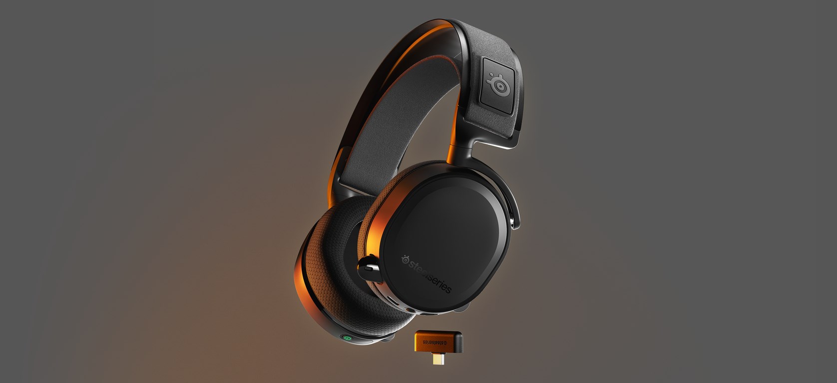 Kufje SteelSeries Arctis 7+, USB Type-C, të zeza