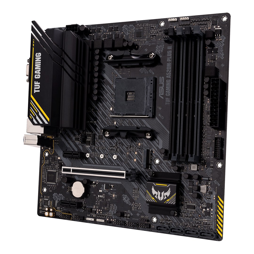 Pllakë amë ASUS TUF Gaming A520M-PLUS II AMD A520 Socket AM4 micro ATX