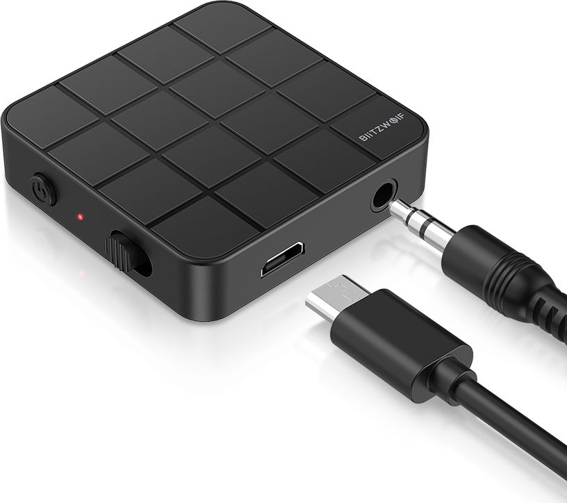 Adapter Bluetooth BlitzWolf BW-BL2, 3.5 mm AUX, Bluetooth 5.0, i zi