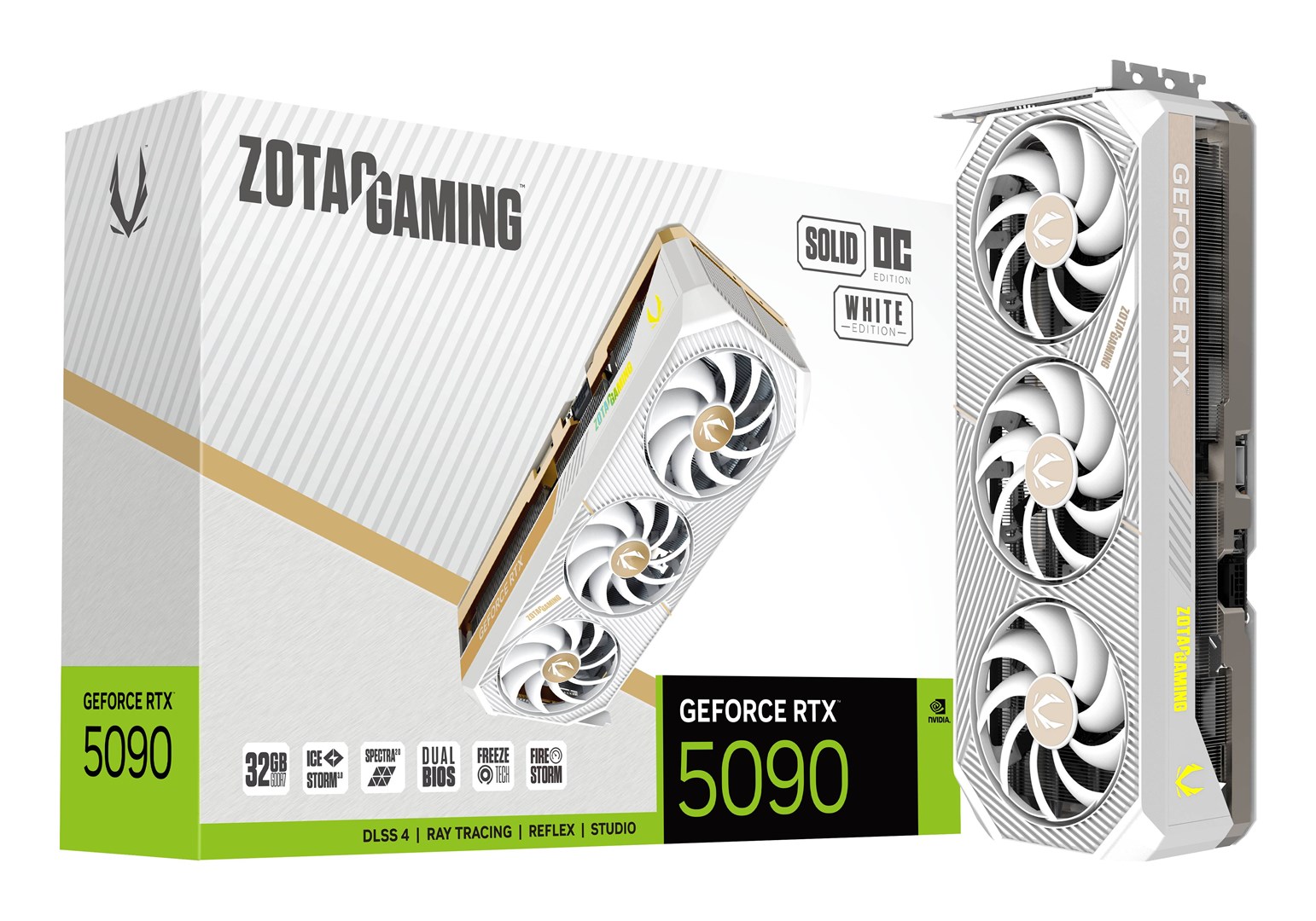Kartelë grafike Zotac GAMING GeForce RTX 5090 SOLID OC NVIDIA 32 GB GDDR7