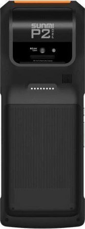 Terminal POS Sunmi P2 A9 Go, 2GB 16GB, NFC WiFi Lexues barkodi, portokalli e zezë