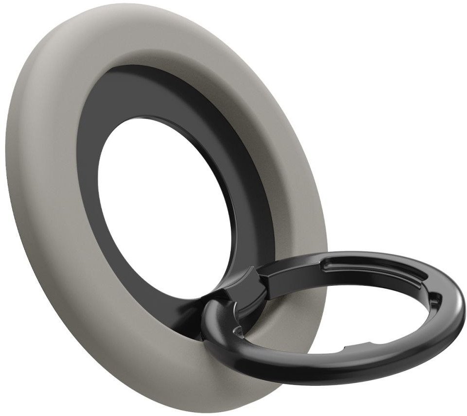 Mbajtëse telefoni Spigen Nano Pop MagSafe, për tavolinë, gri truffle