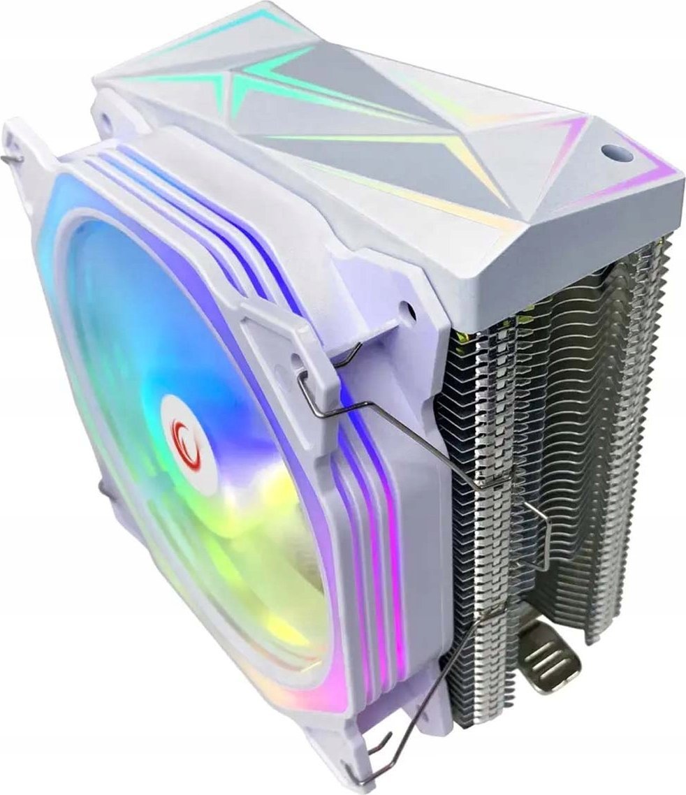 Ftohës CPU Rampage Octagon C50, ventilator 120 mm, TDP 165W, i bardhë