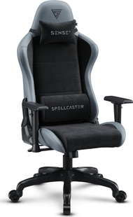 Karrige SENSE7 Spellcaster FUKU, materiali+lëkurë, e zezë/ hirtë