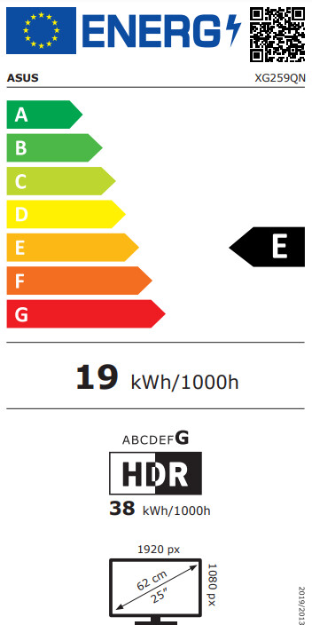 Monitor ASUS ROG Strix XG259QN, LED, 24,5"