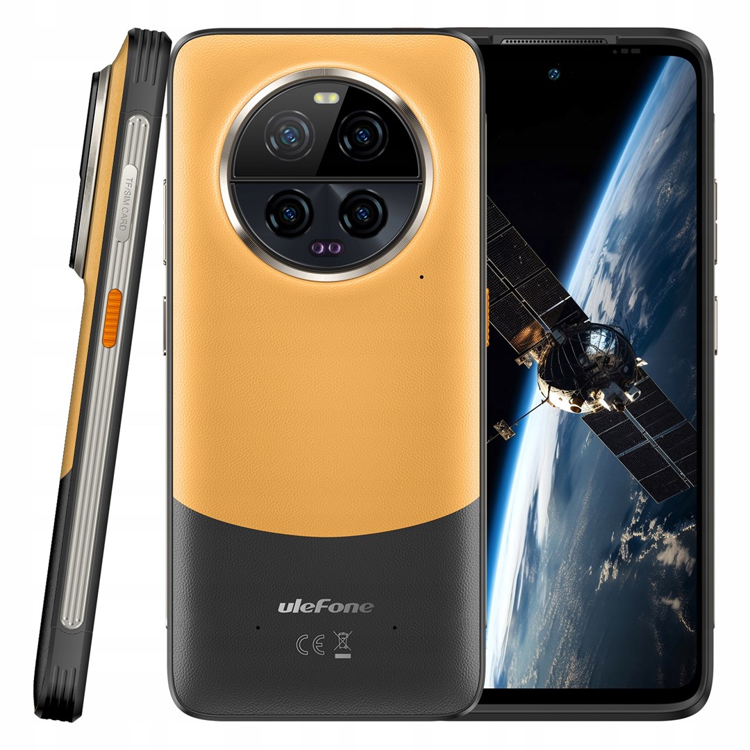 Celular Ulefone Armor 23 Ultra 5G, 6.78", 512GB, 12GB RAM, portokalli