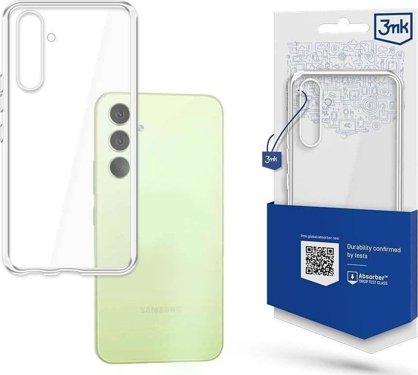 Mbrojtëse transparente 3MK për Samsung Galaxy A54, Clear Case, TPU, e tejdukshme