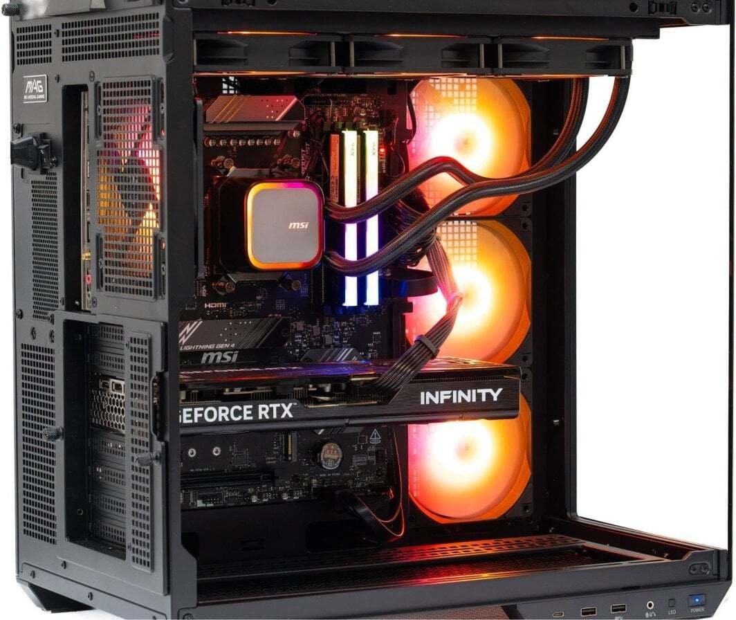 Kompjuter gaming X G700, Ryzen 7 5700X, 32GB RAM, RTX 5070, 2TB SSD
