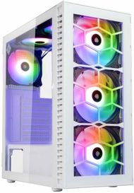 Kompjuter Gjirafa50, AMD Ryzen 7 5700X3D, 16GB RAM, 500GB SSD, Asus Dual GeForce RTX 4060 EVO OC 8GB GDDR6, e bardhë