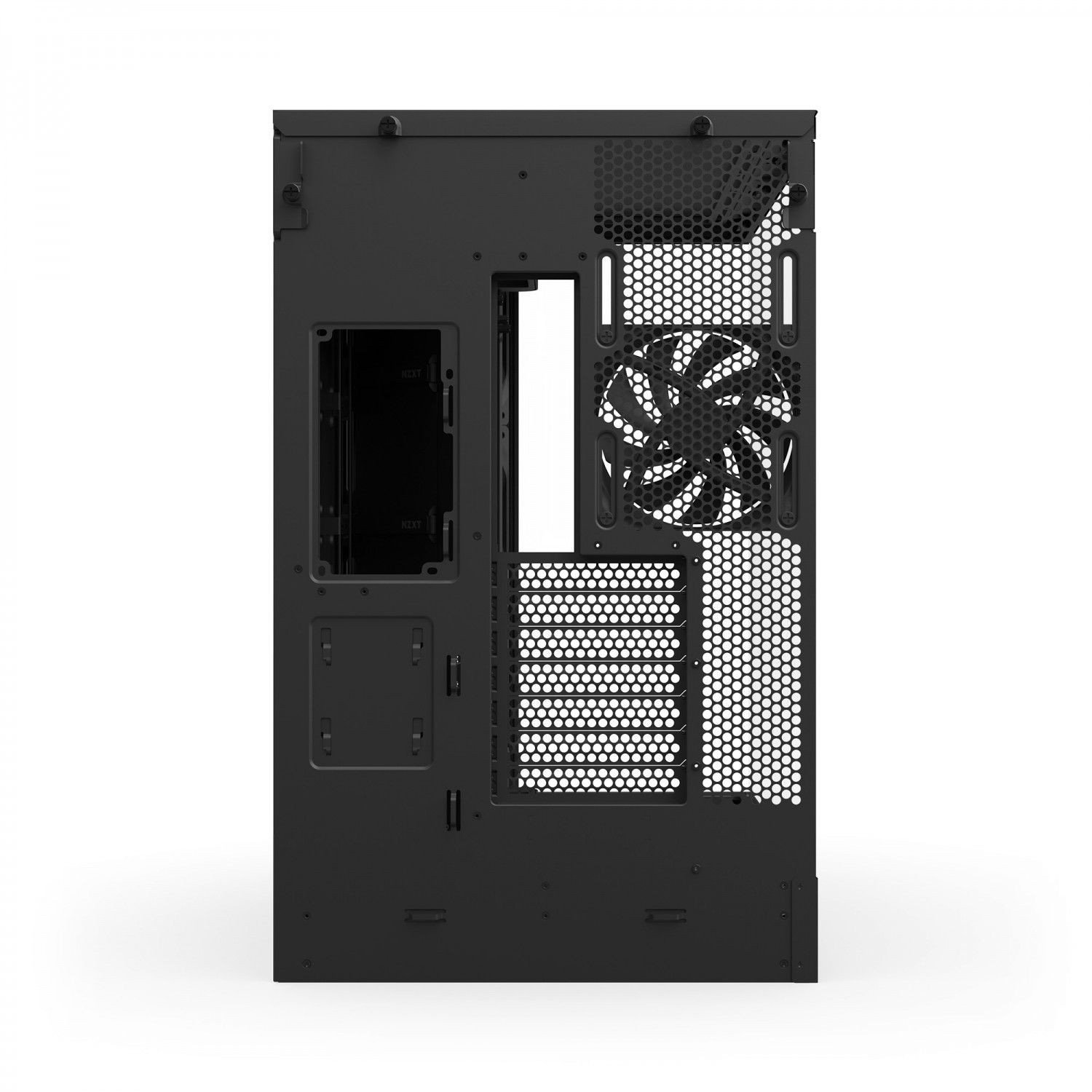 Kuti kompjuteri NZXT H9 Flow 2025, mid tower, xham i temperuar, e bardhë