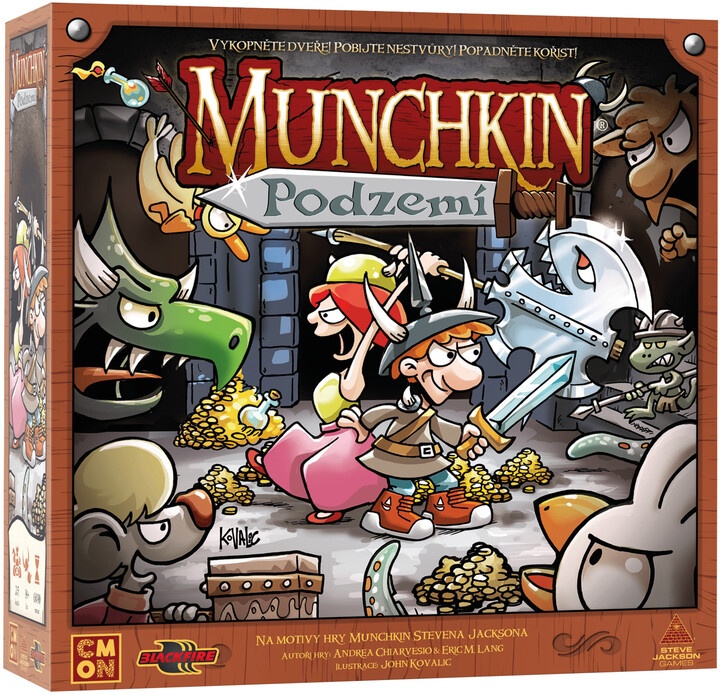 Lojë tavoline Munchkin: Underground