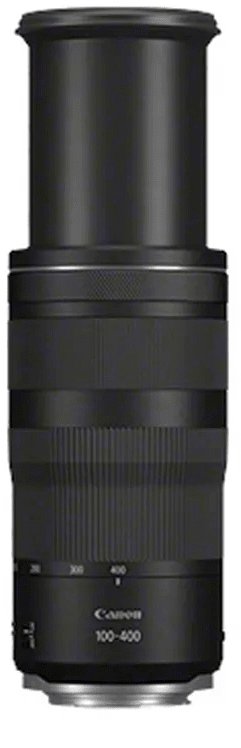Објектив Canon RF 100-400mm F5.6-8 IS USM, телеобјектив со зум, стабилизација на слика, црн