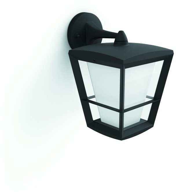 Llampë Philips Hue Econic, LED, RGB, IP44, e zezë