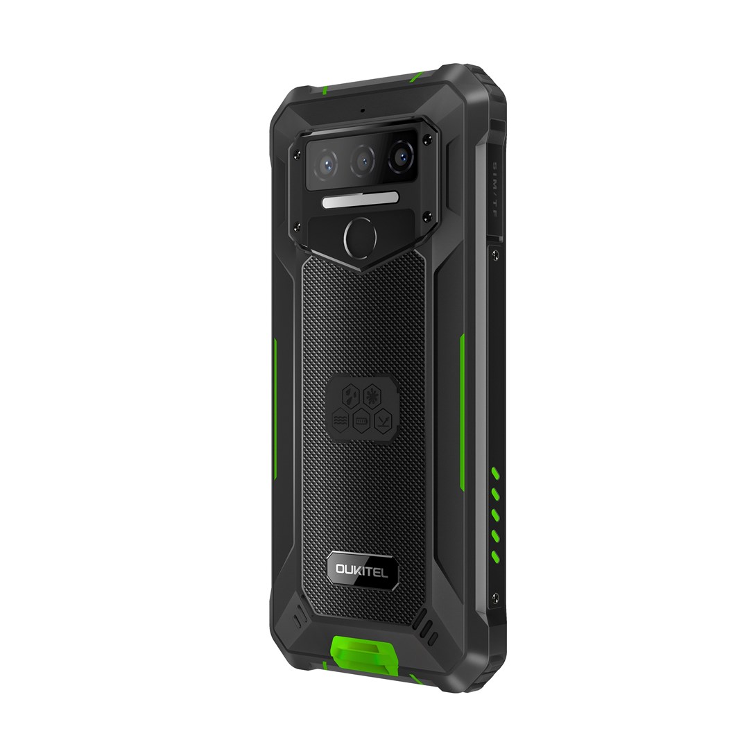 Celular Oukitel WP23, 6.52", 64GB, 4GB RAM, MediaTek Helio P35, i gjelbër
