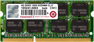 Memorie RAM Transcend 2GB DDR3 SO DIMM, 1600MHz, CL11