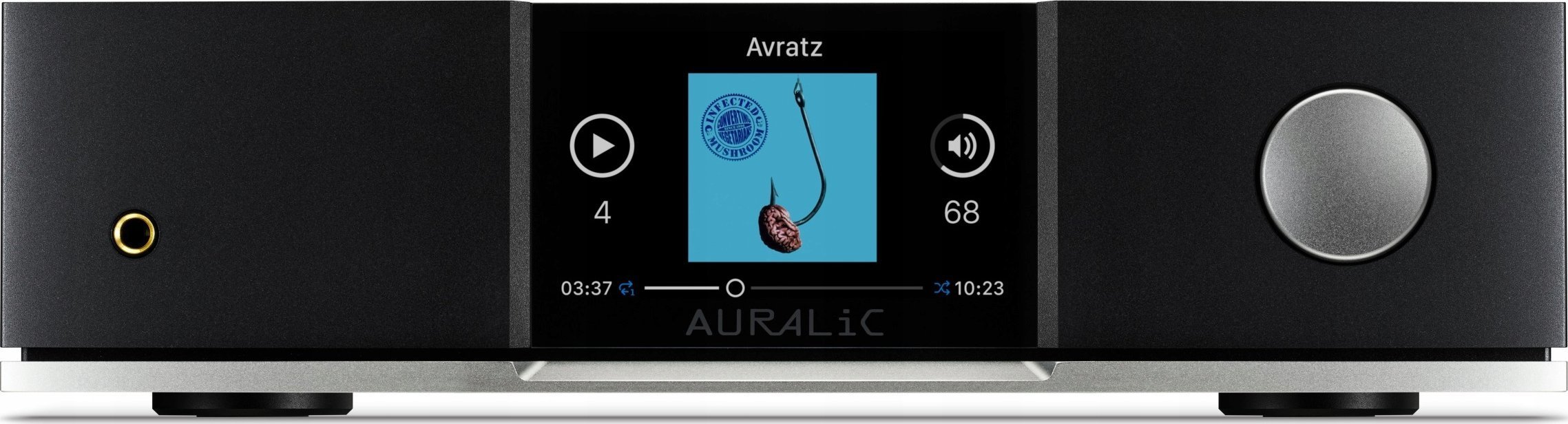 Streamer audio Auralic Altair G1.1, DAC i integruar, pre-amp, i zi