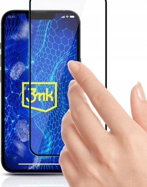 Mbrojtës ekrani 3MK HardGlass Max Lite Motorola Moto G54 Power Edition, xham i temperuar, full screen, i zi