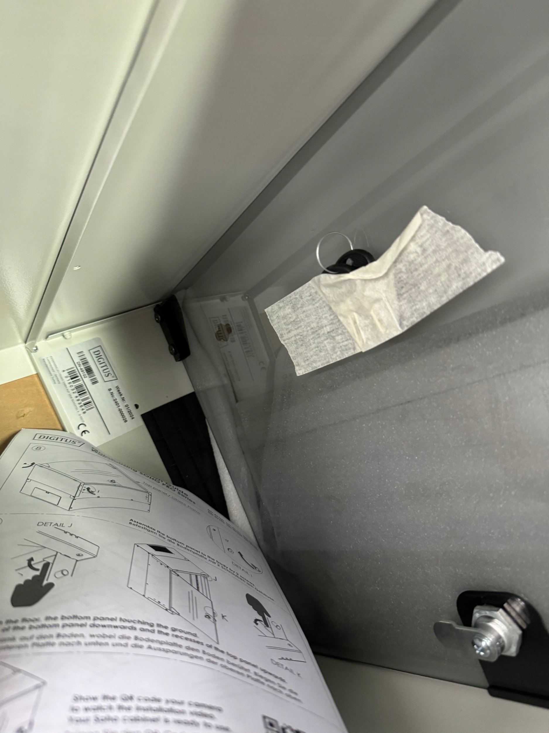 Kabinet muri rrjeti Digitus SOHO Pro, 10", 315x300, gri