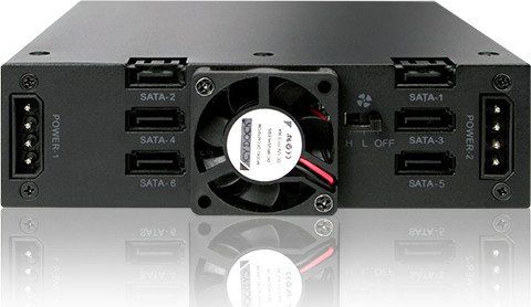 Kabinë disqesh Icy Dock ToughArmor MB996SK-6SB, 6x 2.5" SATA, 5.25"