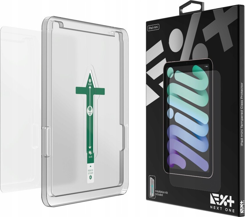 Заштитно стакло NEXT ONE Tempered, за iPad mini 7th Gen, проѕирно