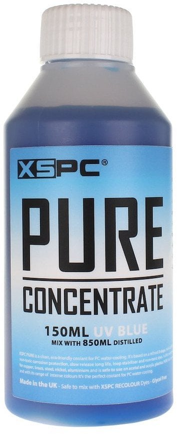 Lëng ftohës për PC XSPC PURE Distilled Concentrate, 150ml, UV Blue
