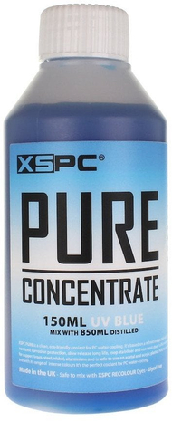 Lëng ftohës për PC XSPC PURE Distilled Concentrate, 150ml, UV Blue