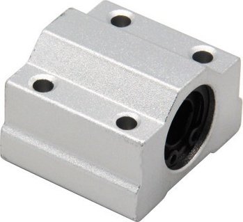 Mbajtëse lineare SCS8UU për printer 3D, për bosht 8 mm, metal dhe plastikë