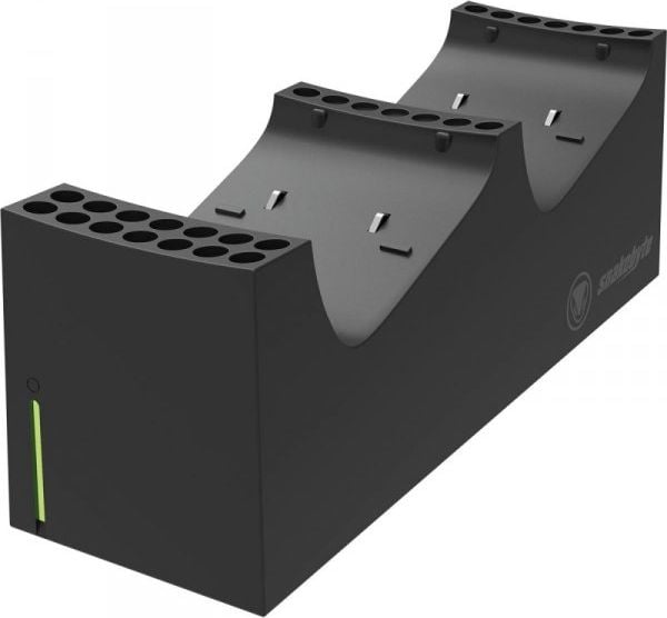 Stacion karikues Snakebyte TWIN CHARGE SX, për Xbox Series X S, i zi