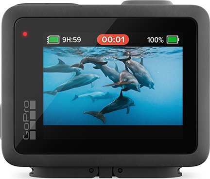 Екшн камера GoPro Hero, 4K Ultra HD, екран 1.76\", црна