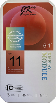 Modul ekrani JK LCD për iPhone 11, touchscreen, në kuti mbrojtëse