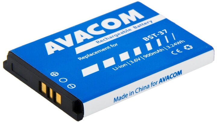 Bateri Avacom për Sony Ericsson K750/W800, 900mAh, Li-jon