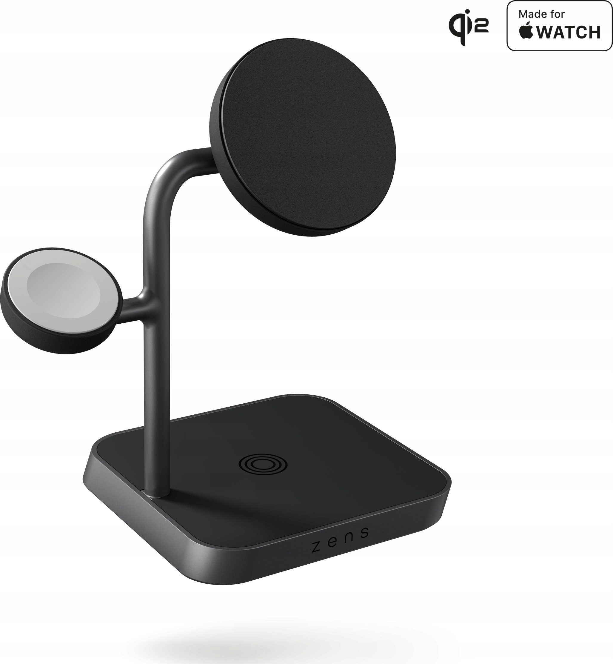 Karikues wireless ZENS Office Charger Pro 3 Qi2, 3 në 1, magnetik, i zi