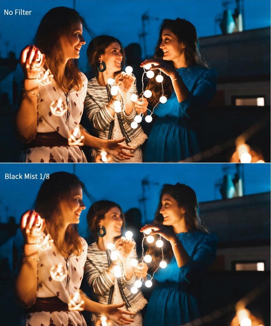 Filter difuzioni K&F Concept, Nano-X Black Mist Pro 1/8, 55 mm