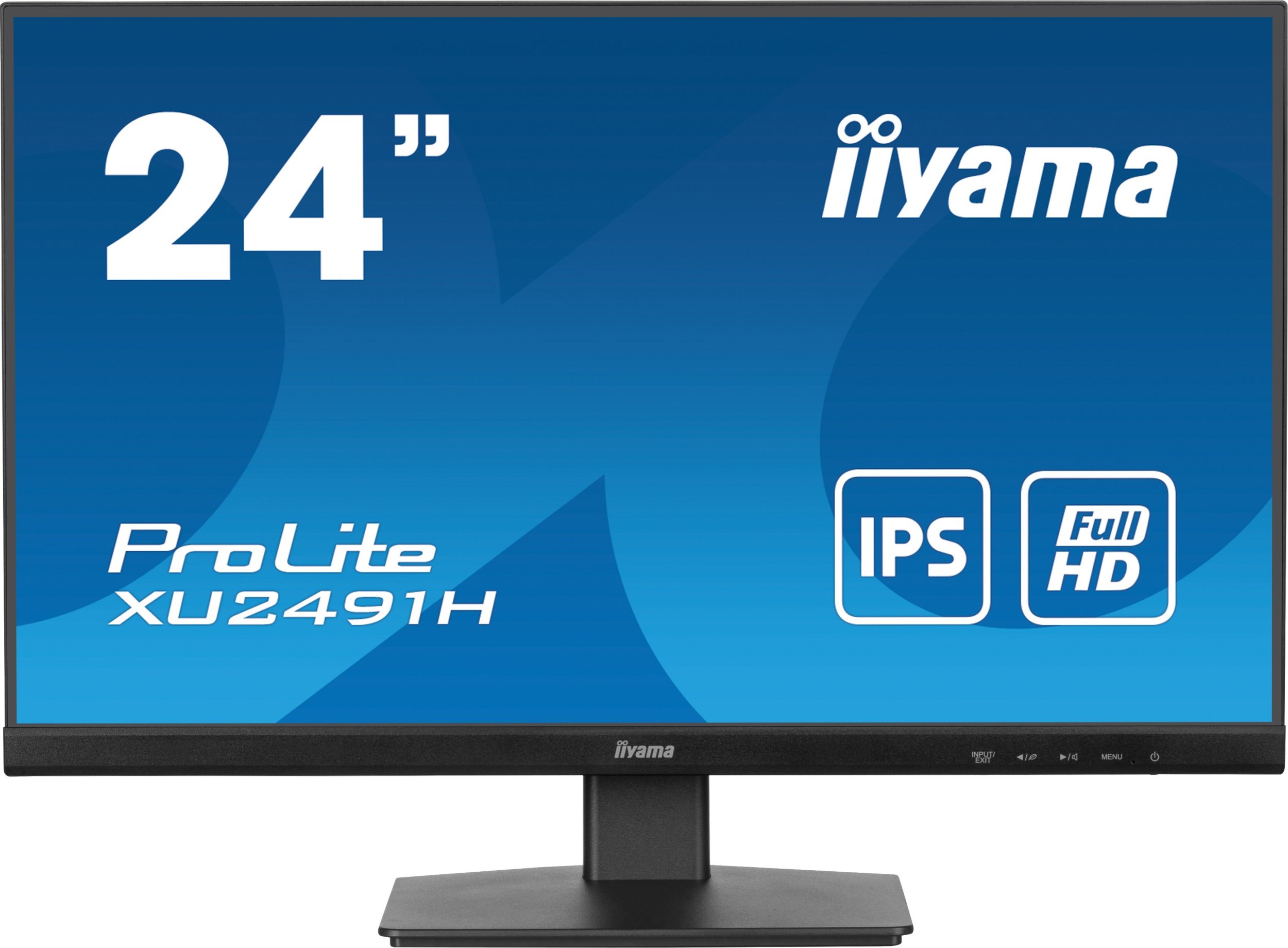Монитор Iiyama ProLite, 24\", IPS, 100Hz, црн