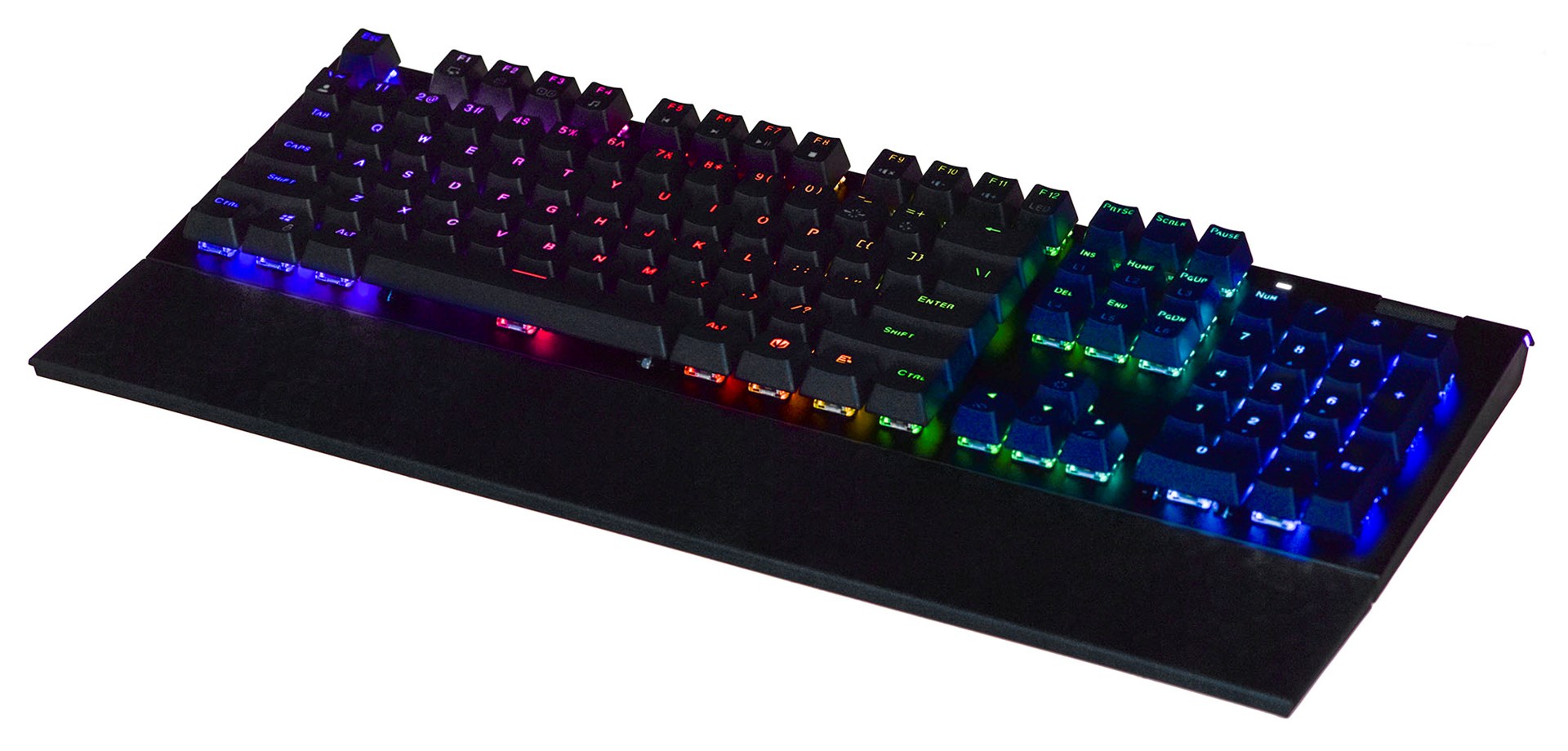 Tastierë mekanike Gaming Endorfy OMNIS, USB, Kailh Blue, RGB, e zezë