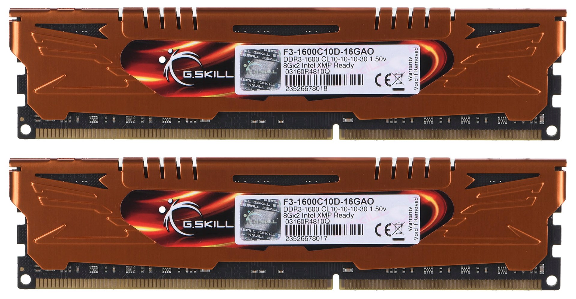 Memorie G.Skill Ares 16GB DDR3, 1600MHz, CL10