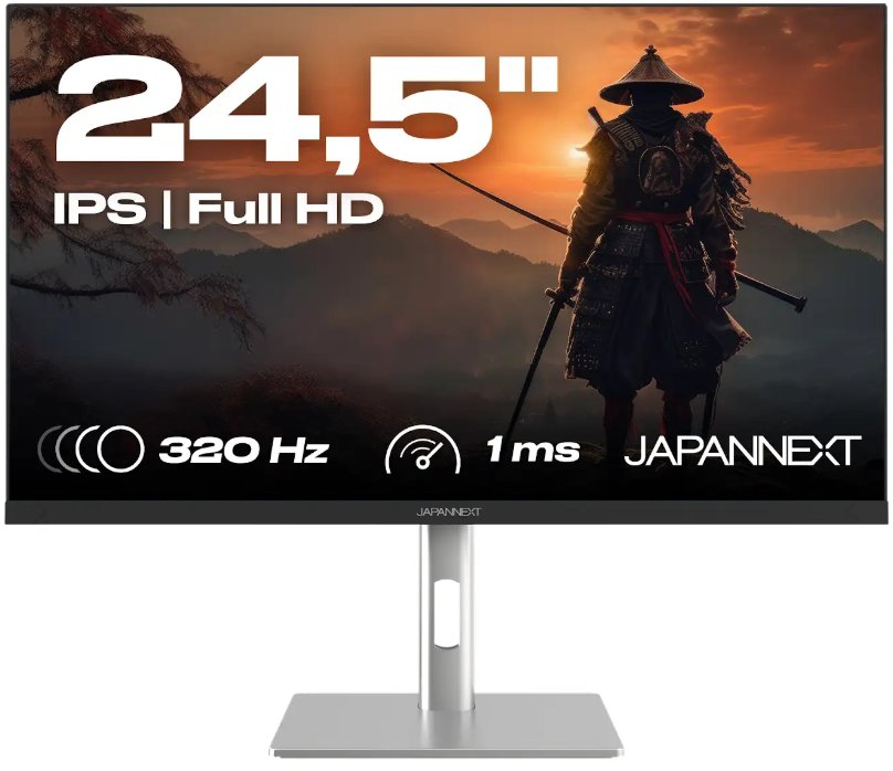 Monitor gaming JapanNext FHD, 24.5", 62.23cm, i zi