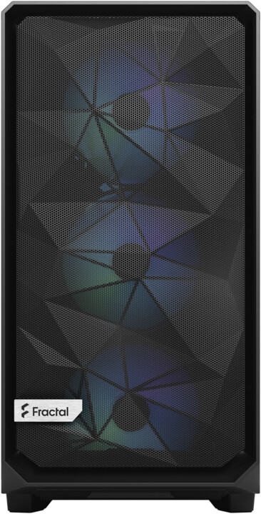 Куќиште за компјутер Fractal Design Meshify 2 RGB Black TG Light Tint