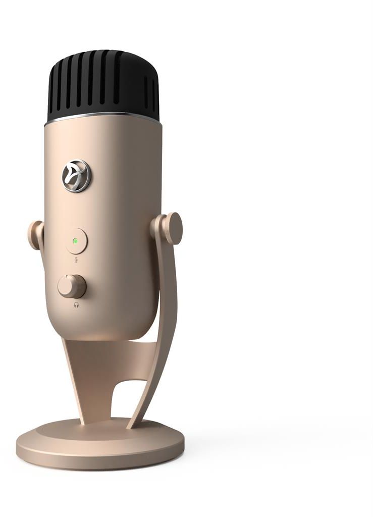 Mikrofon Arozzi Colonna, USB, kondensator, i artë